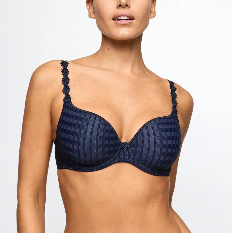 BH Avero Unterlegter Bh Herzform Velvet Blue